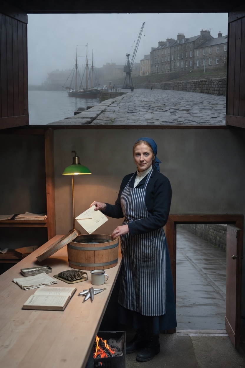 A Barrel from Lerwick — opening scene
