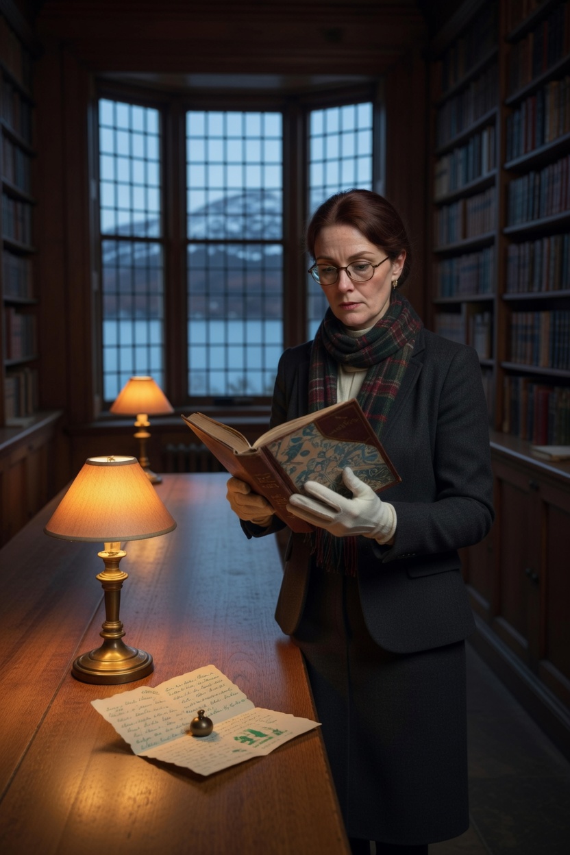 A Library That Reads You — opening scene