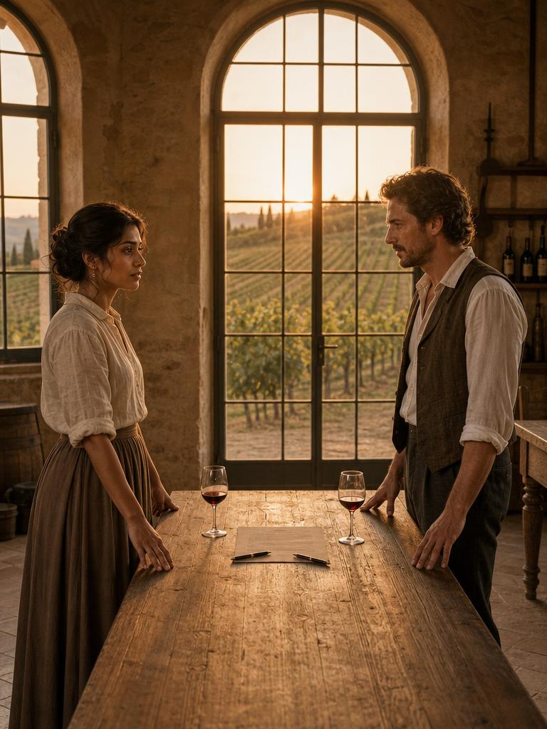 A Marriage of Small Lies — opening scene
