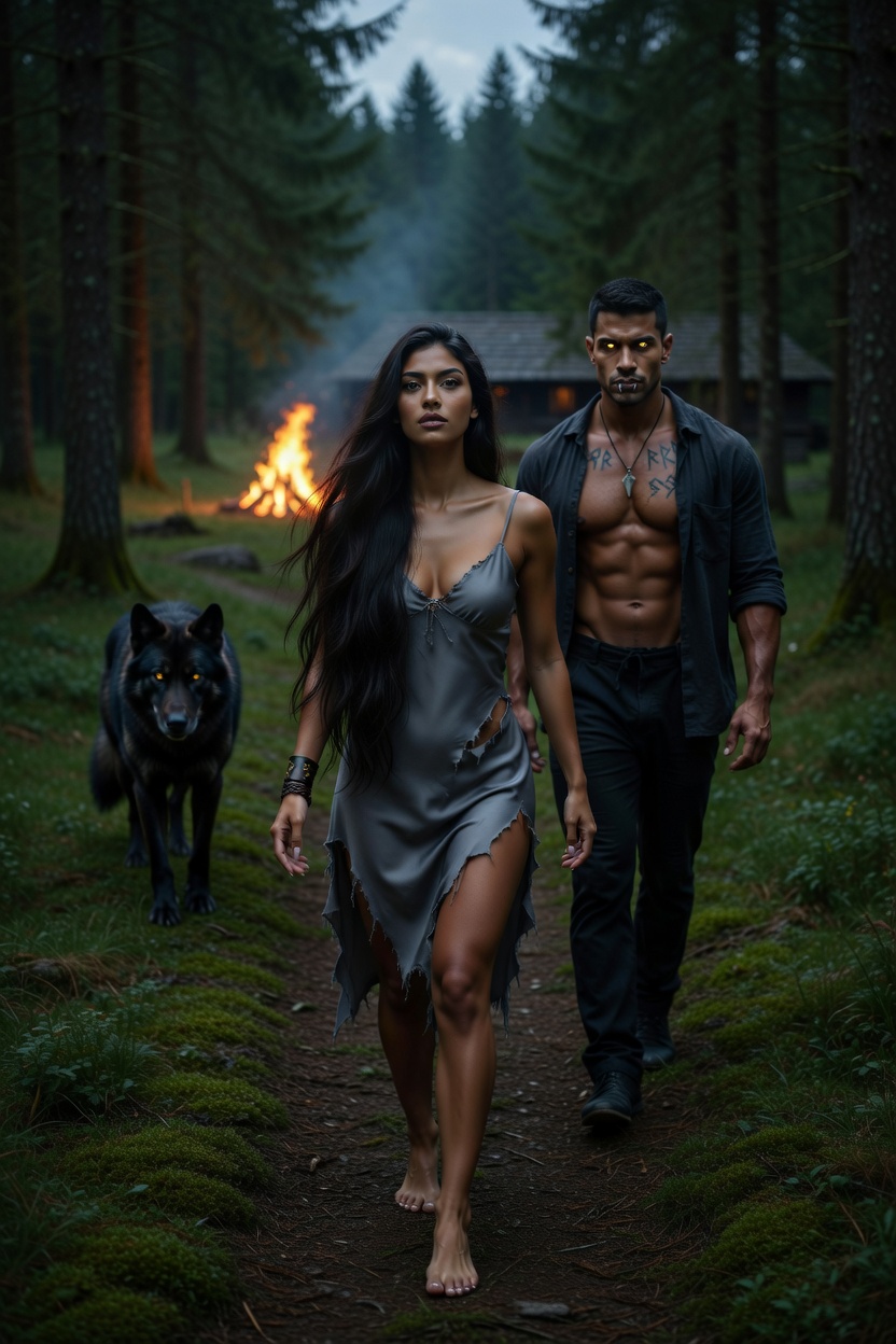 Claimed by the Pack Alpha — opening scene
