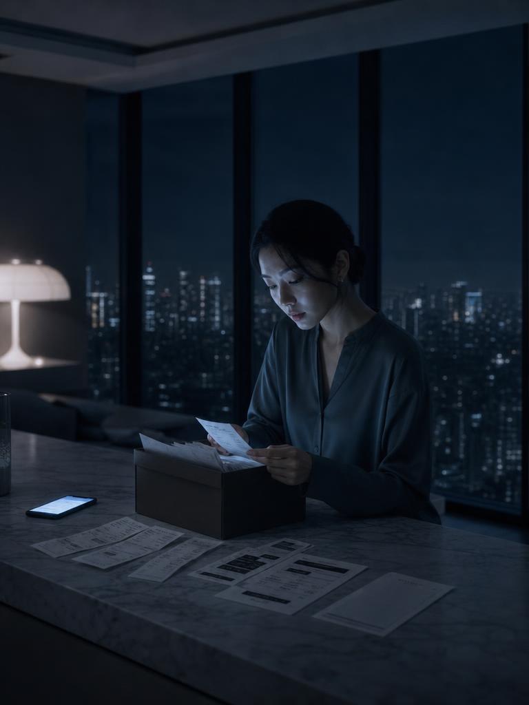 Every Receipt — opening scene