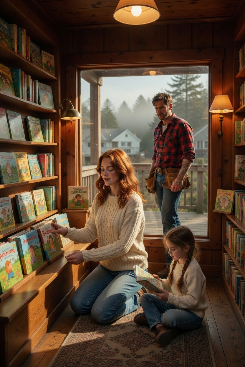 Single Dad Next Door — opening scene