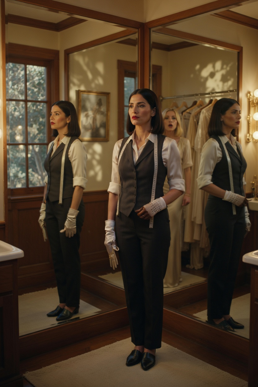 The Actress in the Mirror — opening scene