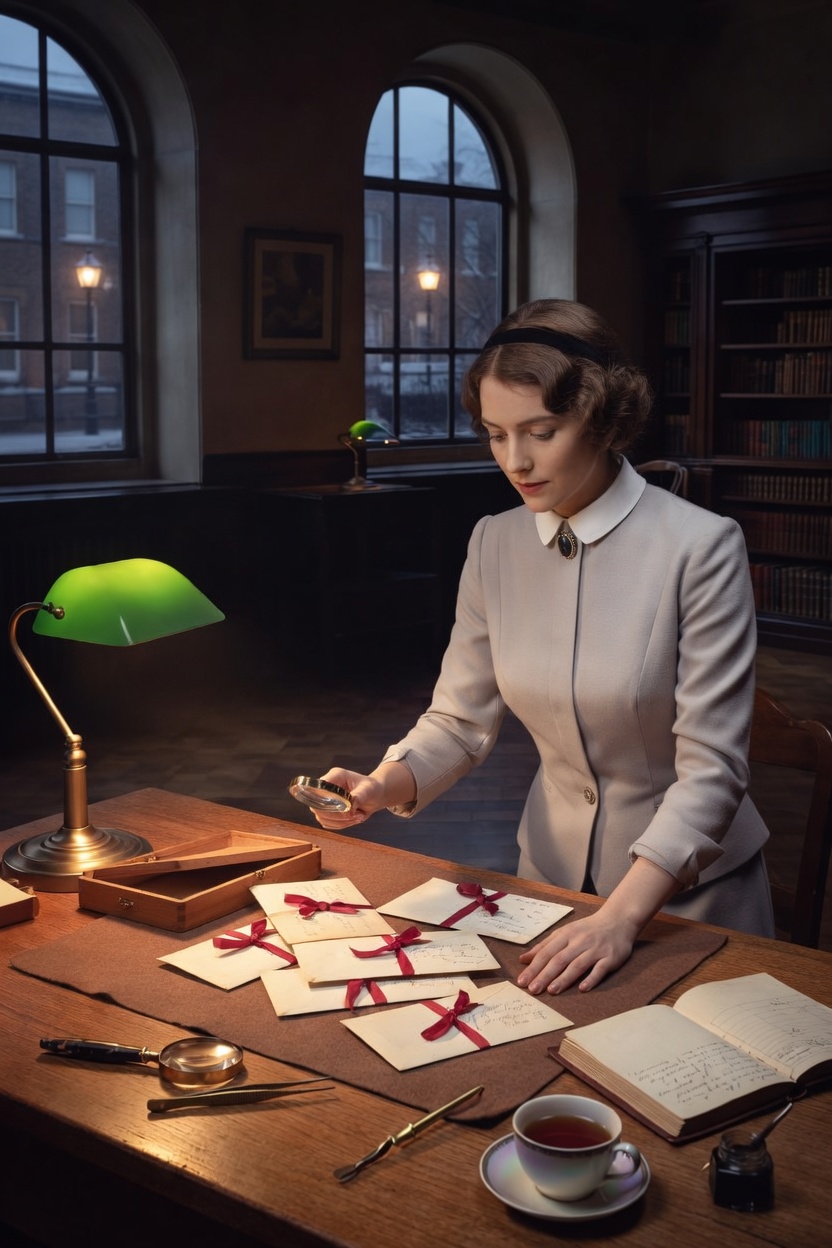 The Archivist's Romanov Letters — opening scene