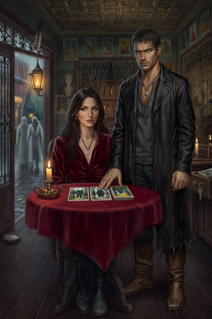 The Card That Came Walking — opening scene