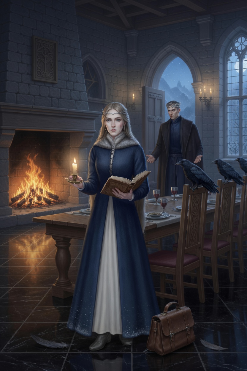 The Castle of Rearranging Rooms — opening scene
