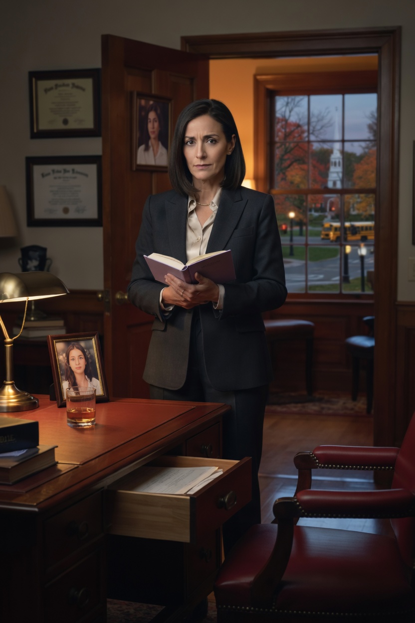 The Diary in His Office — opening scene