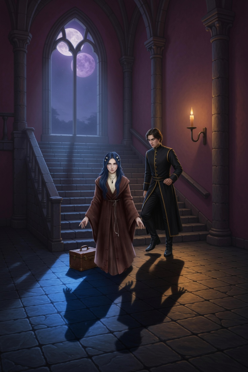The Girl With Two Shadows — opening scene