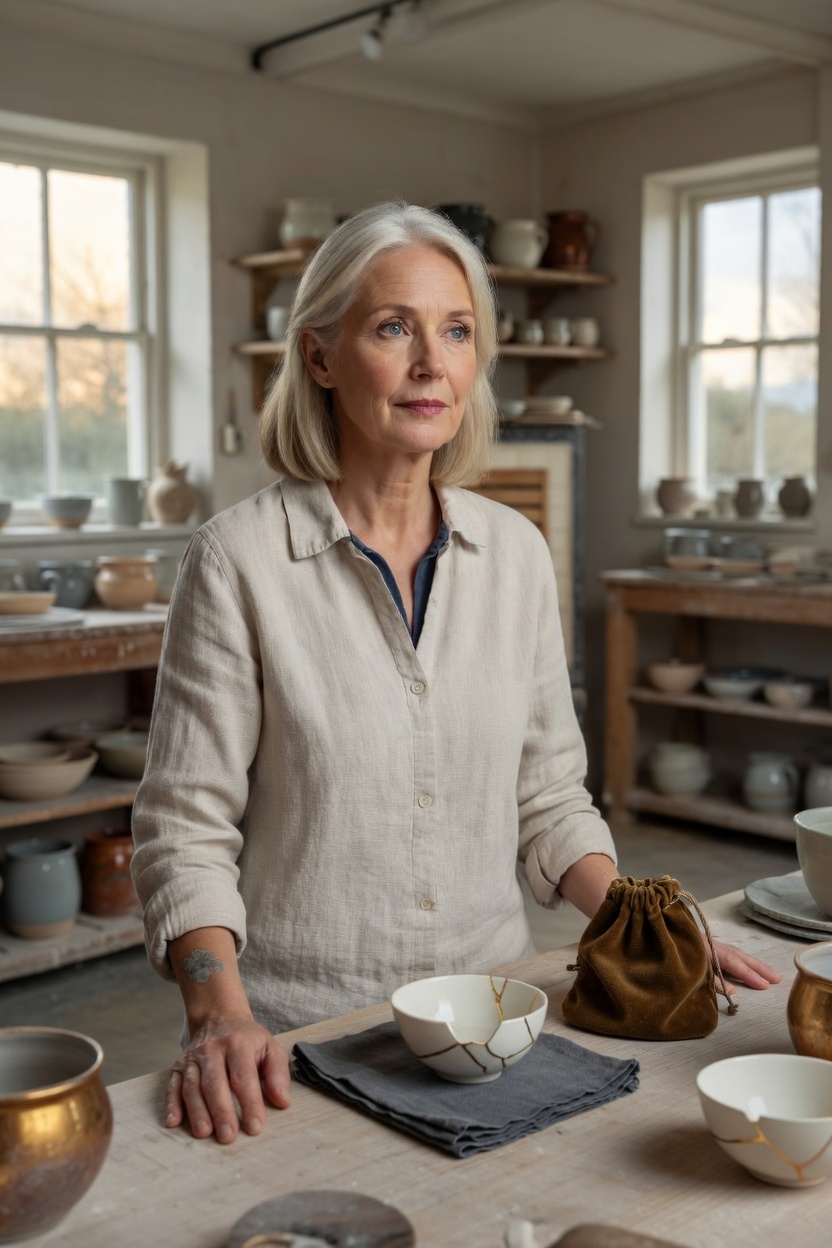The Gold Mended Bowl — opening scene