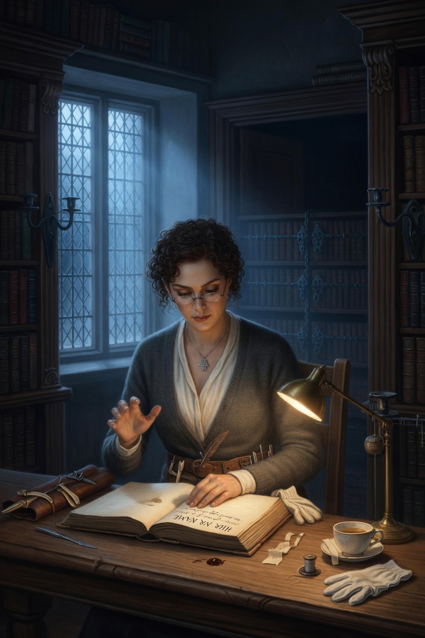 The Grimoire That Knew Her Name — opening scene