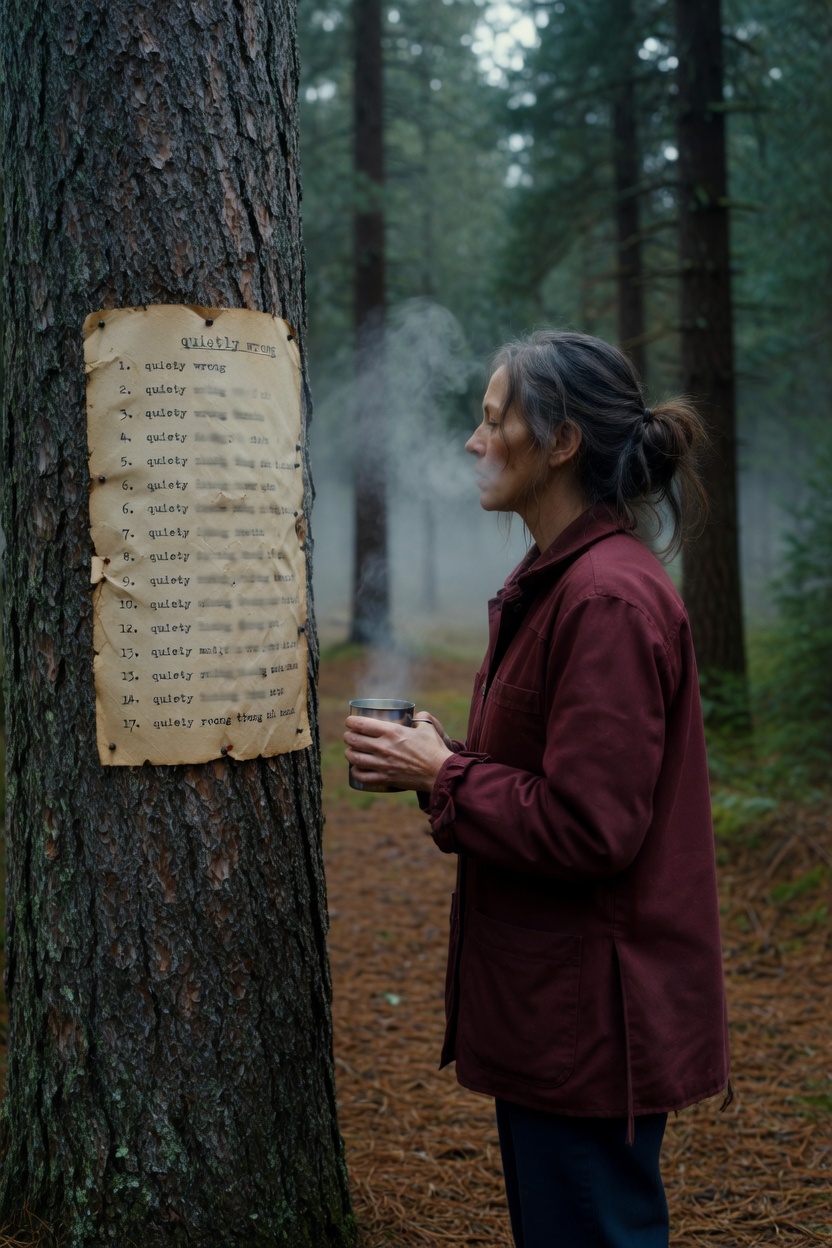 The Pines Are Watching — opening scene