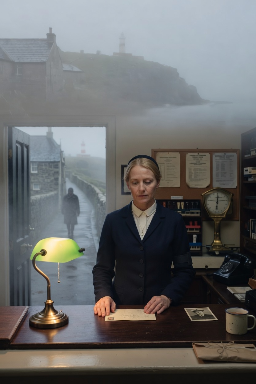 The Postmistress of Porthkerris — opening scene