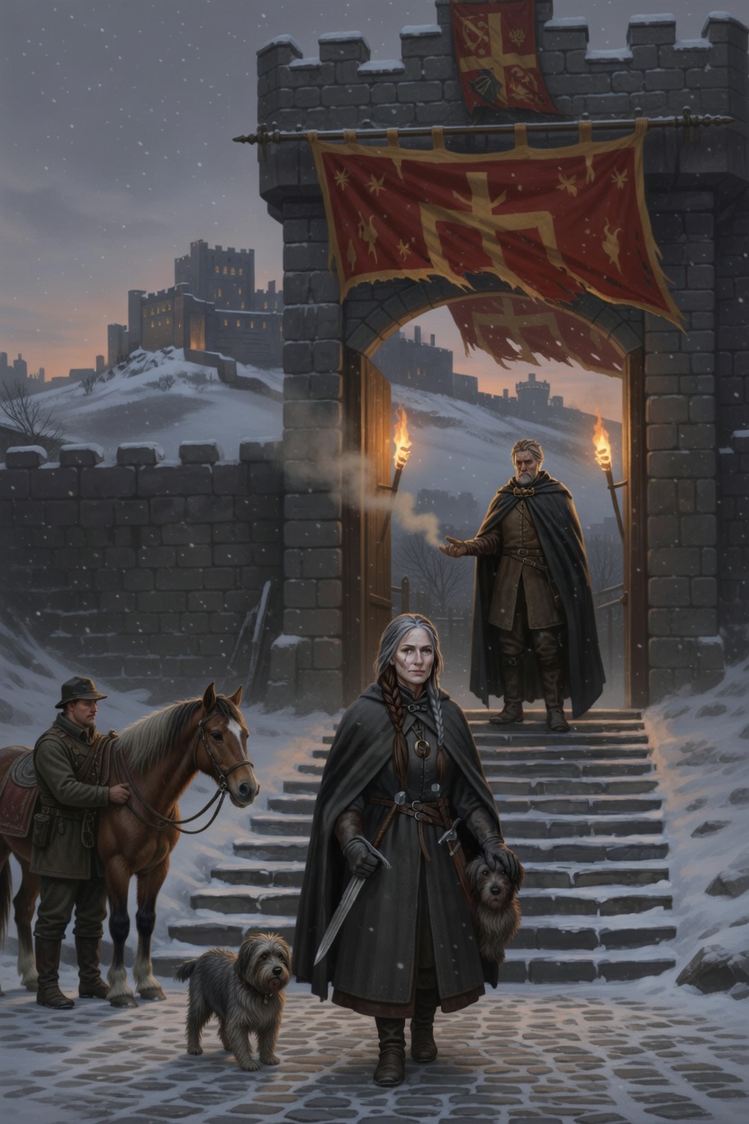 The Queen Who Walked Away — opening scene