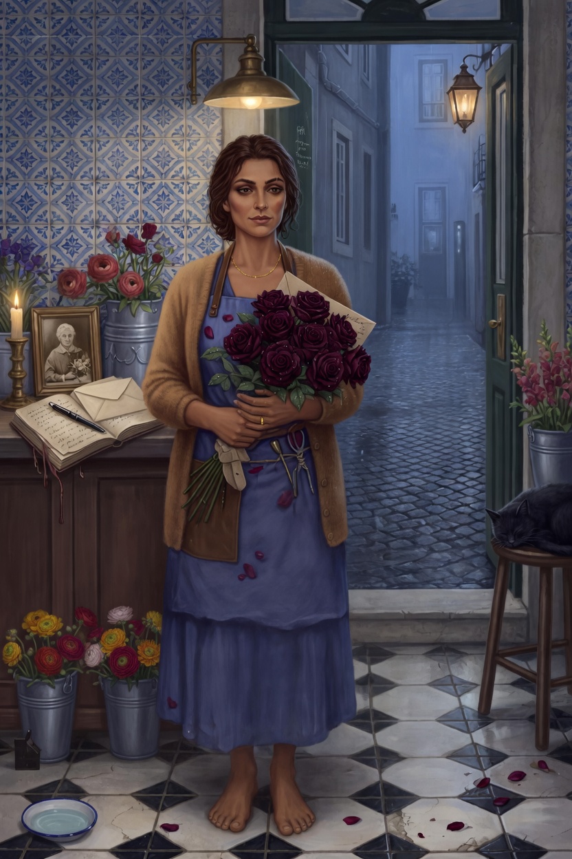 The Roses Came Every Thursday — opening scene