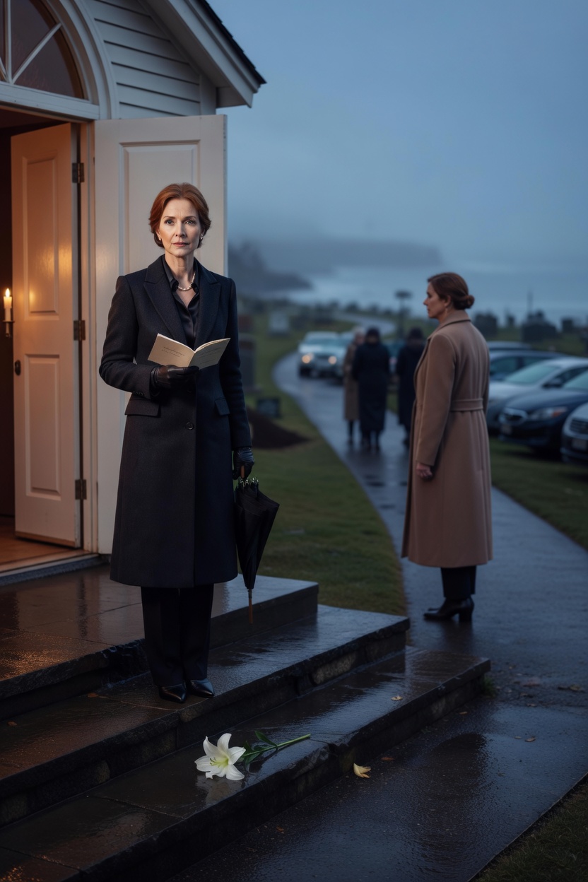 The Stranger at the Funeral — opening scene