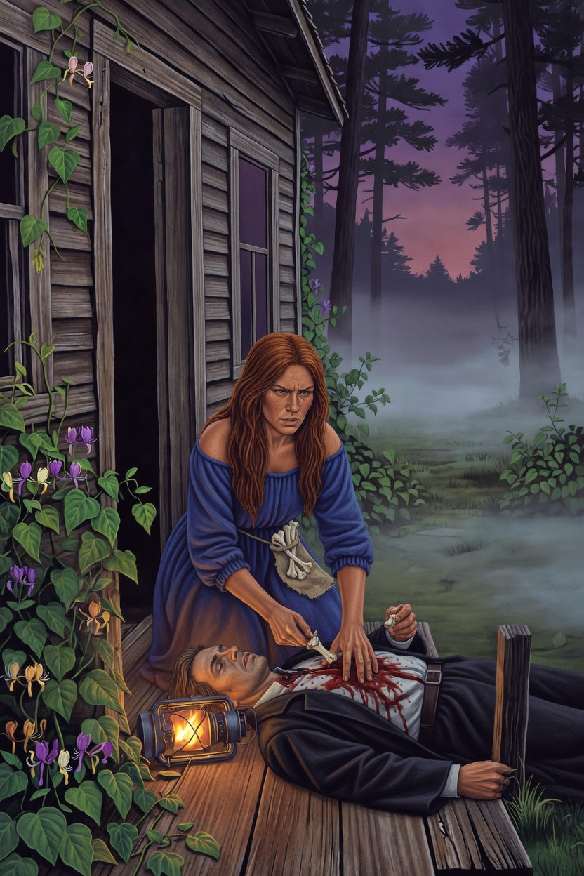 The Witch of Marrow Hollow — opening scene